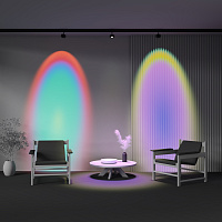 Maytoni Technical Lens Трековый светильник цвет: черный TR217-2-15W4K-B