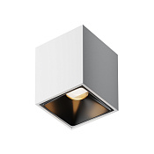 Maytoni Technical Alfa LED Потолочный светильник цвет: бело-черный C065CL-8W3K-SQ-WB