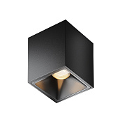 Maytoni Technical Alfa LED Потолочный светильник цвет: черный C065CL-8W3K-SQ-B