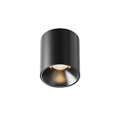 Maytoni Technical Alfa LED Потолочный светильник цвет: черный C064CL-5W3K-RD-B