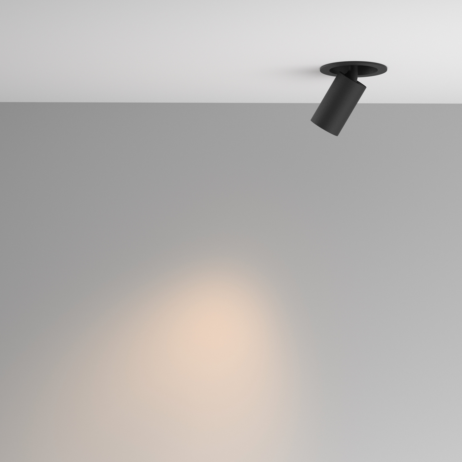 Maytoni Technical FOCUS LED Встраиваемый светильник цвет: черный C071CL-7W3K-B