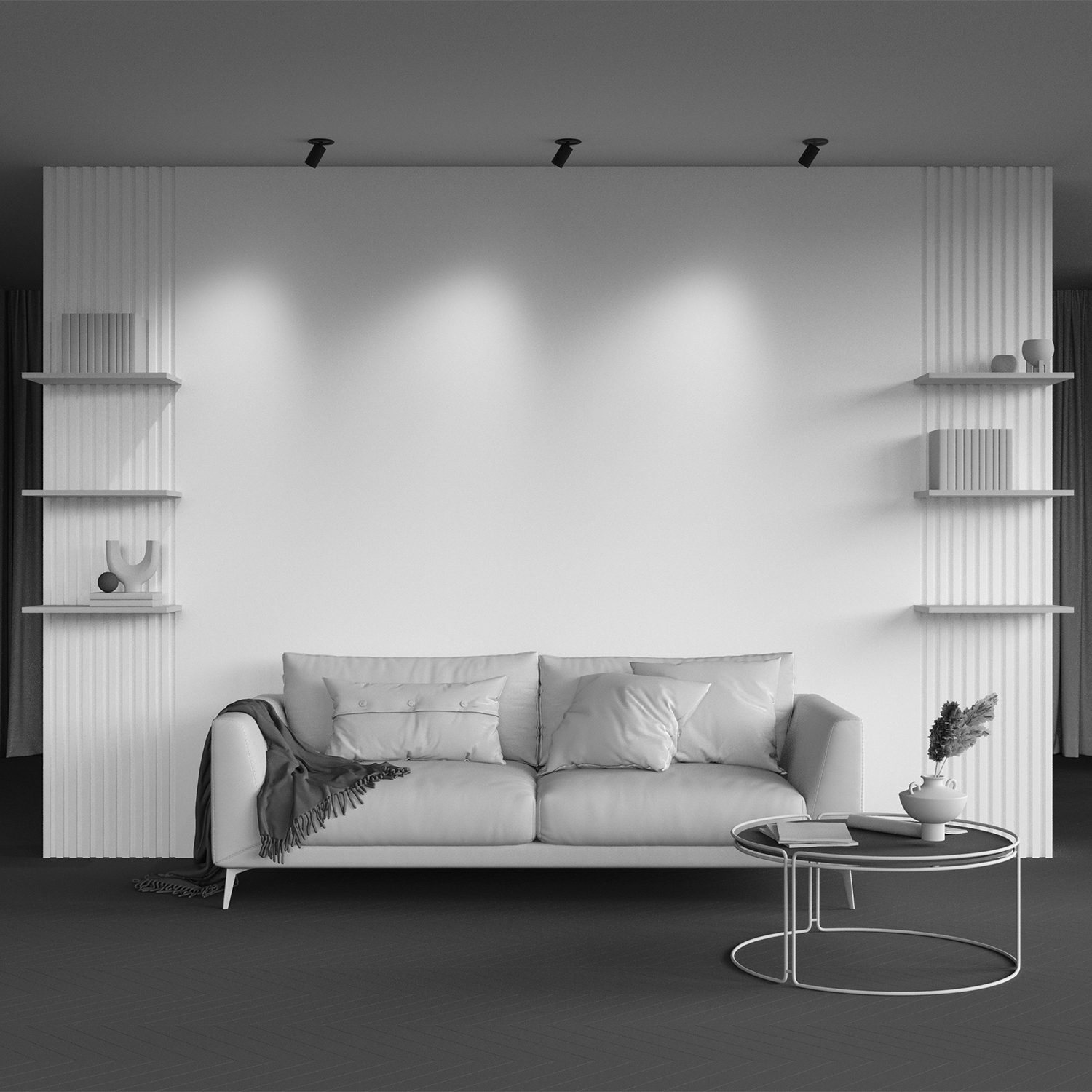 Maytoni Technical FOCUS LED Встраиваемый светильник цвет: черный C071CL-7W3K-B