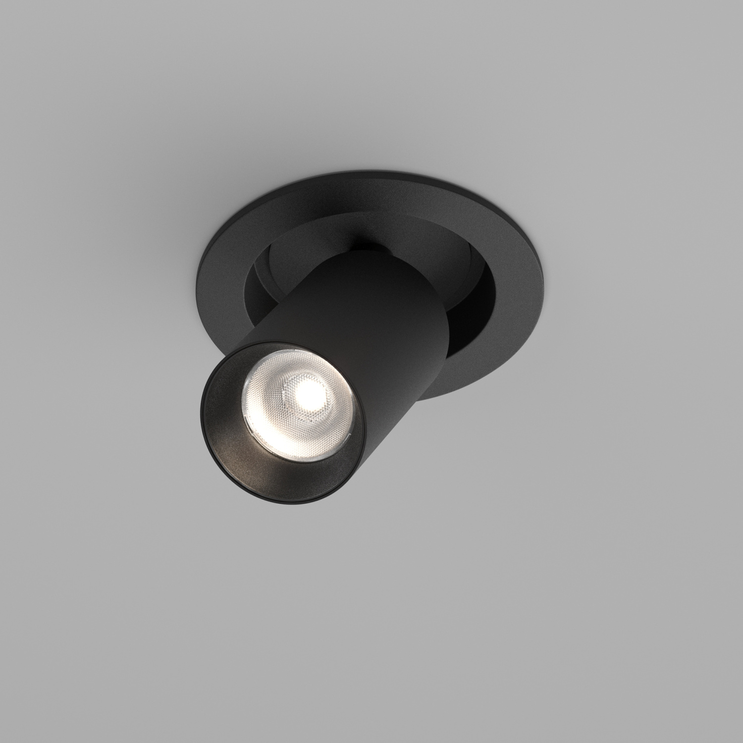 Maytoni Technical FOCUS LED Встраиваемый светильник цвет: черный C071CL-7W4K-B