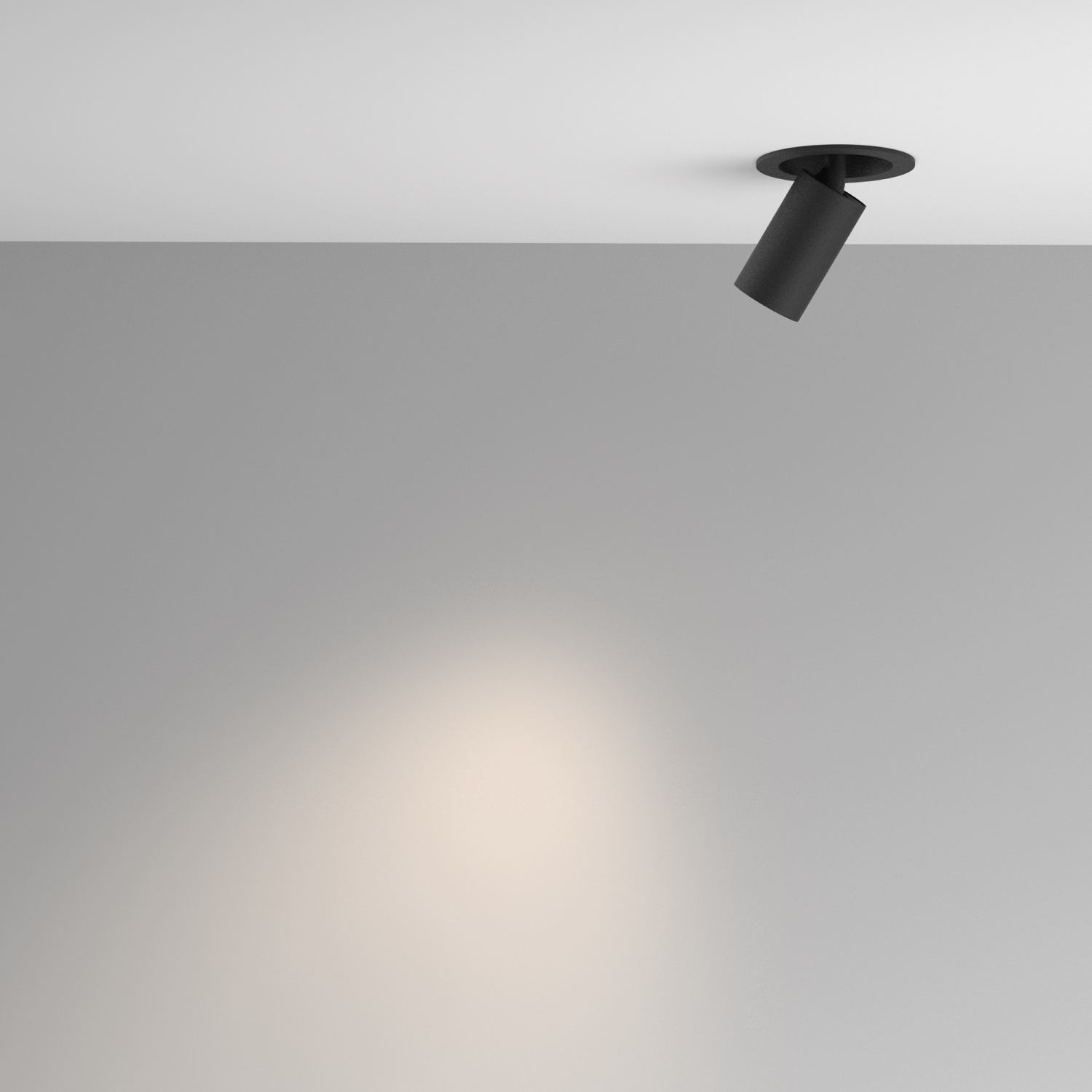 Maytoni Technical FOCUS LED Встраиваемый светильник цвет: черный C071CL-7W4K-B