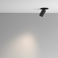 Maytoni Technical FOCUS LED Встраиваемый светильник цвет: черный C071CL-7W4K-B