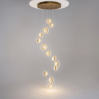 Maytoni Modern Pharao Подвесной светильник цвет: черный и латунь MOD361PL-L58BS3K