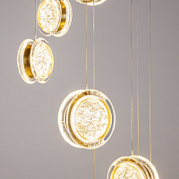 Maytoni Modern Pharao Подвесной светильник цвет: черный и латунь MOD361PL-L58BS3K