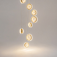 Maytoni Modern Pharao Подвесной светильник цвет: черный и латунь MOD361PL-L58BS3K