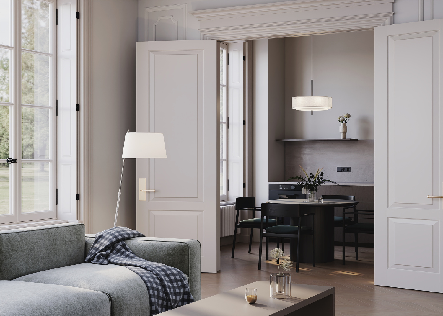 Maytoni Modern Bergamo Подвесной светильник цвет: черный MOD613PL-05W1