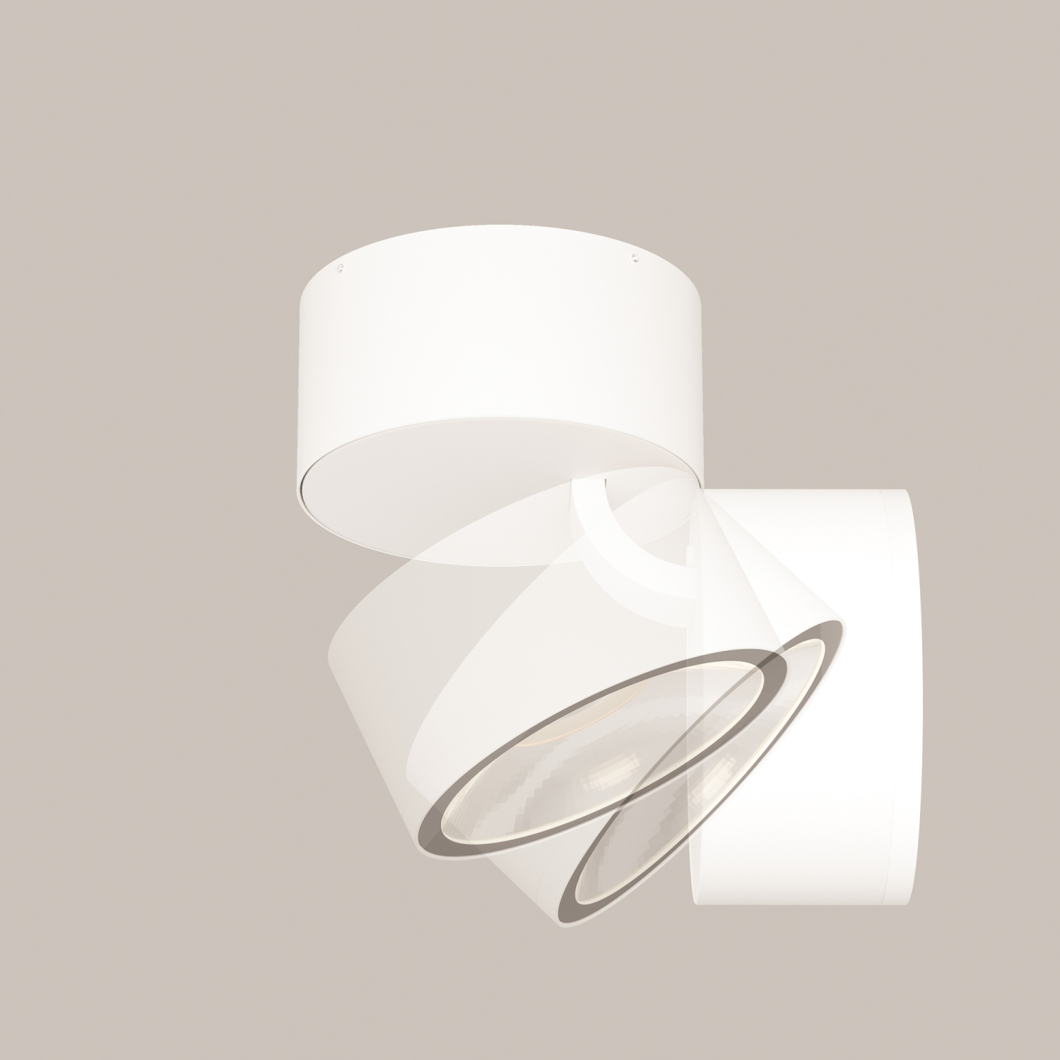 Maytoni Outdoor Spin Потолочный светильник цвет: белый O310CL-L12W3K