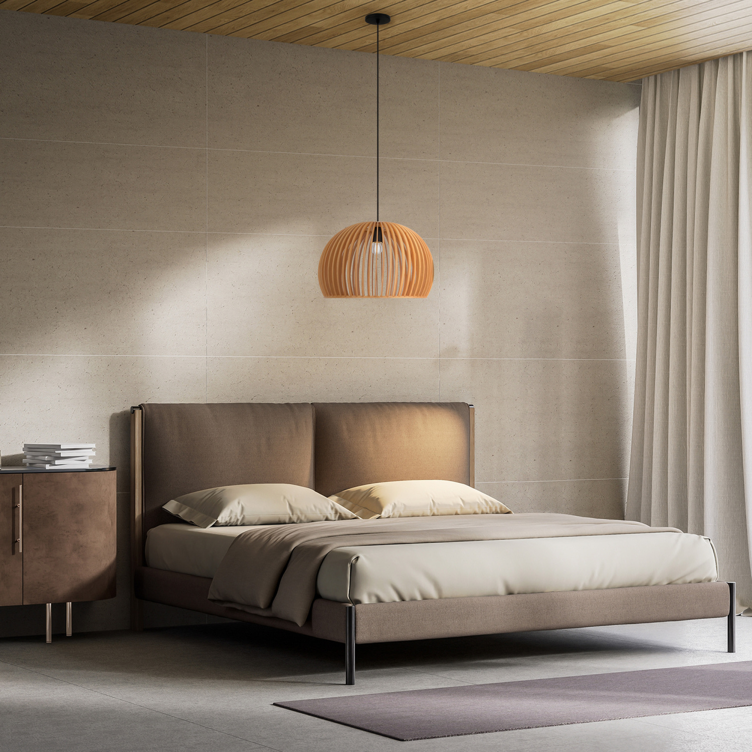 Maytoni Modern Roots Подвесной светильник цвет: черный MOD195PL-01W1