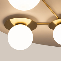 Maytoni Modern Star sky Потолочный светильник цвет: латунь MOD291CL-05BS