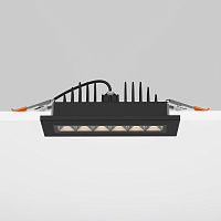 Maytoni Outdoor Ghost Встраиваемый светильник цвет: графит O488DL-L6GF4K