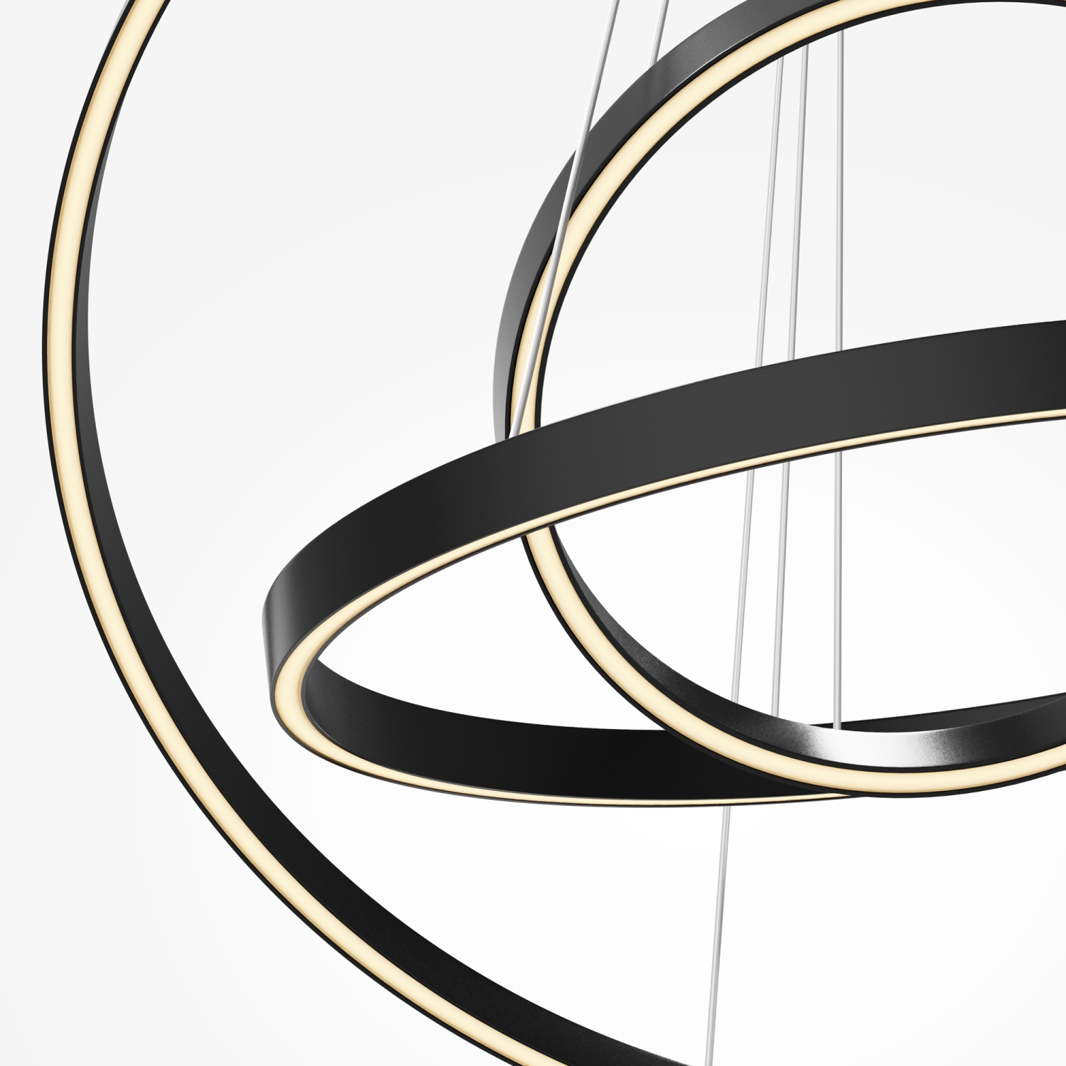 Maytoni Modern Rim Подвесной светильник цвет: черный MOD058PL-L100BK