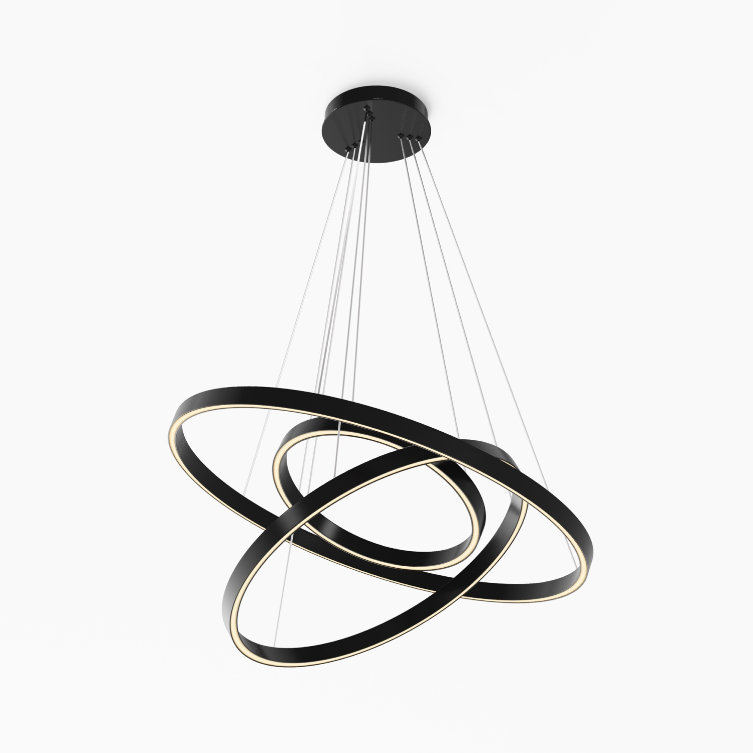 Maytoni Modern Rim Подвесной светильник цвет: черный MOD058PL-L100BK