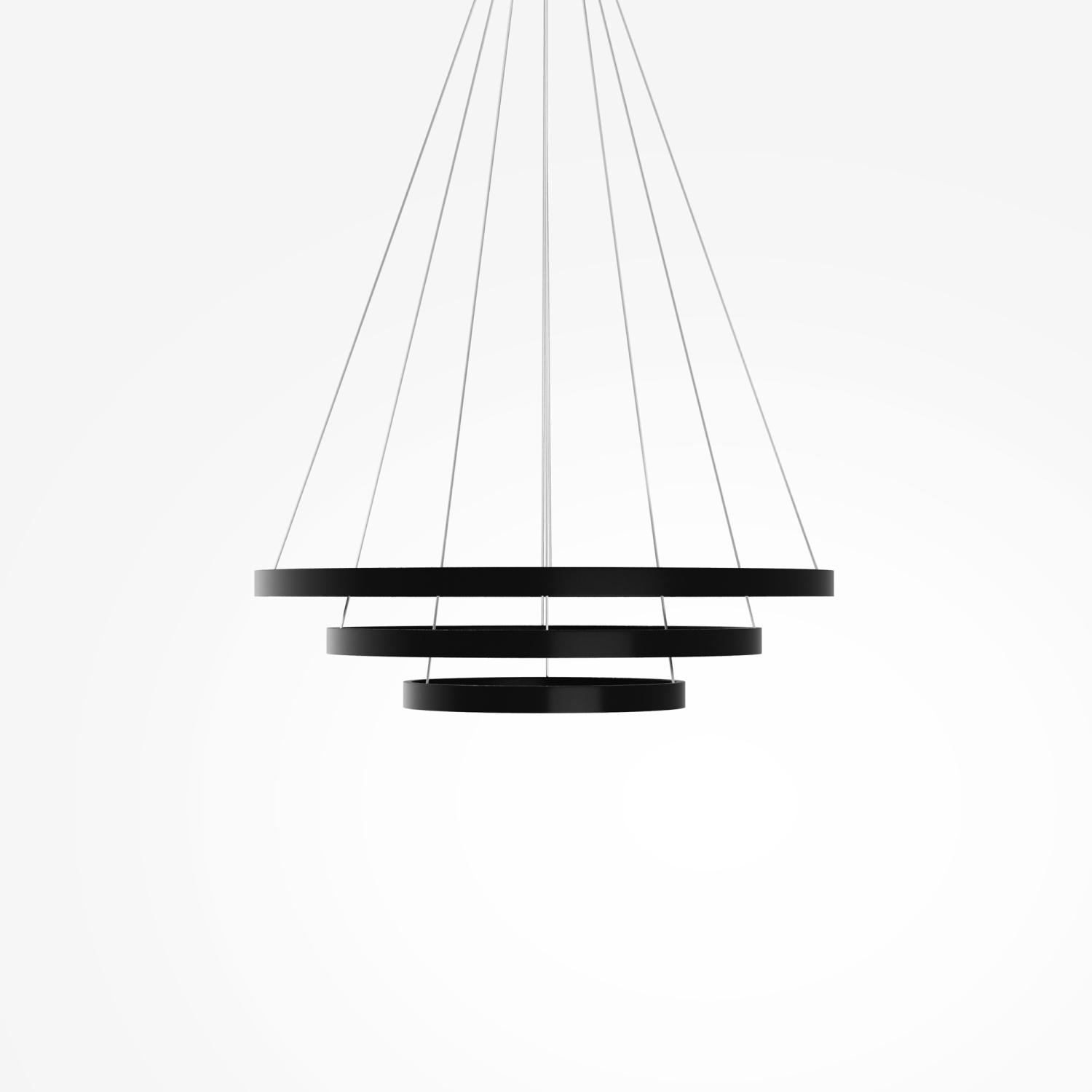 Maytoni Modern Rim Подвесной светильник цвет: черный MOD058PL-L100BK