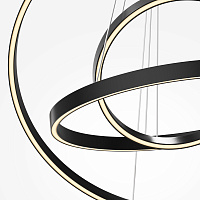 Maytoni Modern Rim Подвесной светильник цвет: черный MOD058PL-L100BK