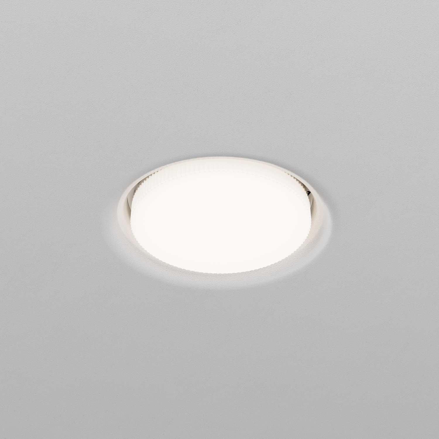 Maytoni Technical Intro Встраиваемый светильник цвет: белый DL019-GX53-W