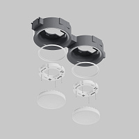 Maytoni Technical Intro Встраиваемый светильник цвет: белый DL019-GX53-W