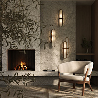 Maytoni Modern Marmo Настенный светильник (бра) цвет: латунь MOD099WL-02G2