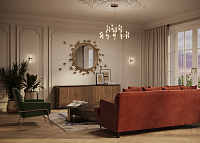 Maytoni Modern Arana Подвесной светильник цвет: латунь MOD401PL-L108BS3K