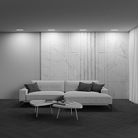 Maytoni Technical Basis Встраиваемый светильник цвет: черный DL066-20W3-6K-B