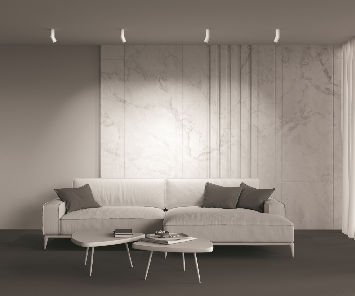 Maytoni Technical Dafne Потолочный светильник цвет: белый C027CL-L10W4K