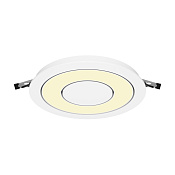 Maytoni Technical Vector Встраиваемый светильник цвет: белый DL102-12W2.7K-W