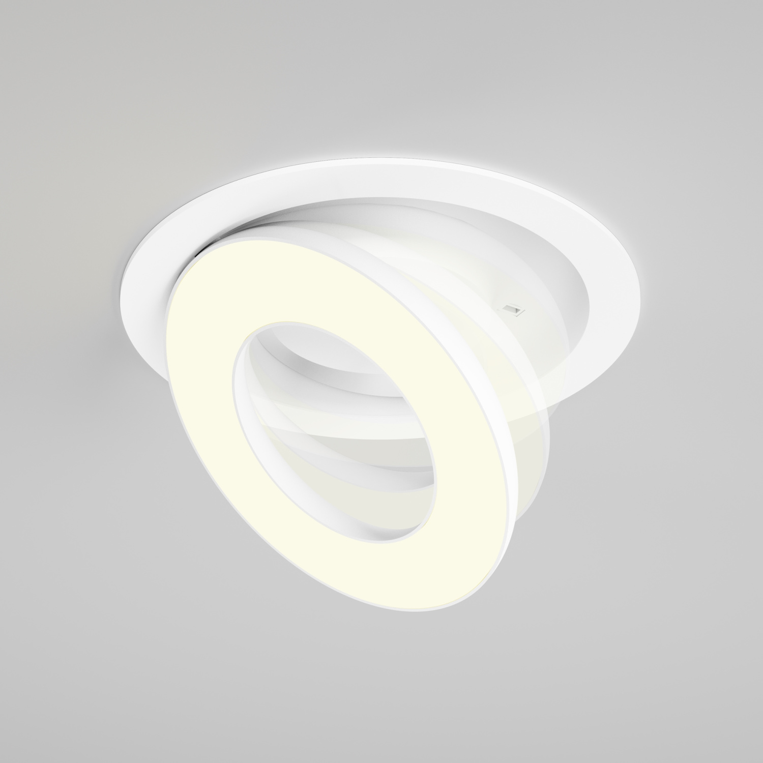 Maytoni Technical Vector Встраиваемый светильник цвет: белый DL102-12W3K-W