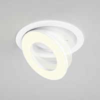 Maytoni Technical Vector Встраиваемый светильник цвет: белый DL102-12W3K-W