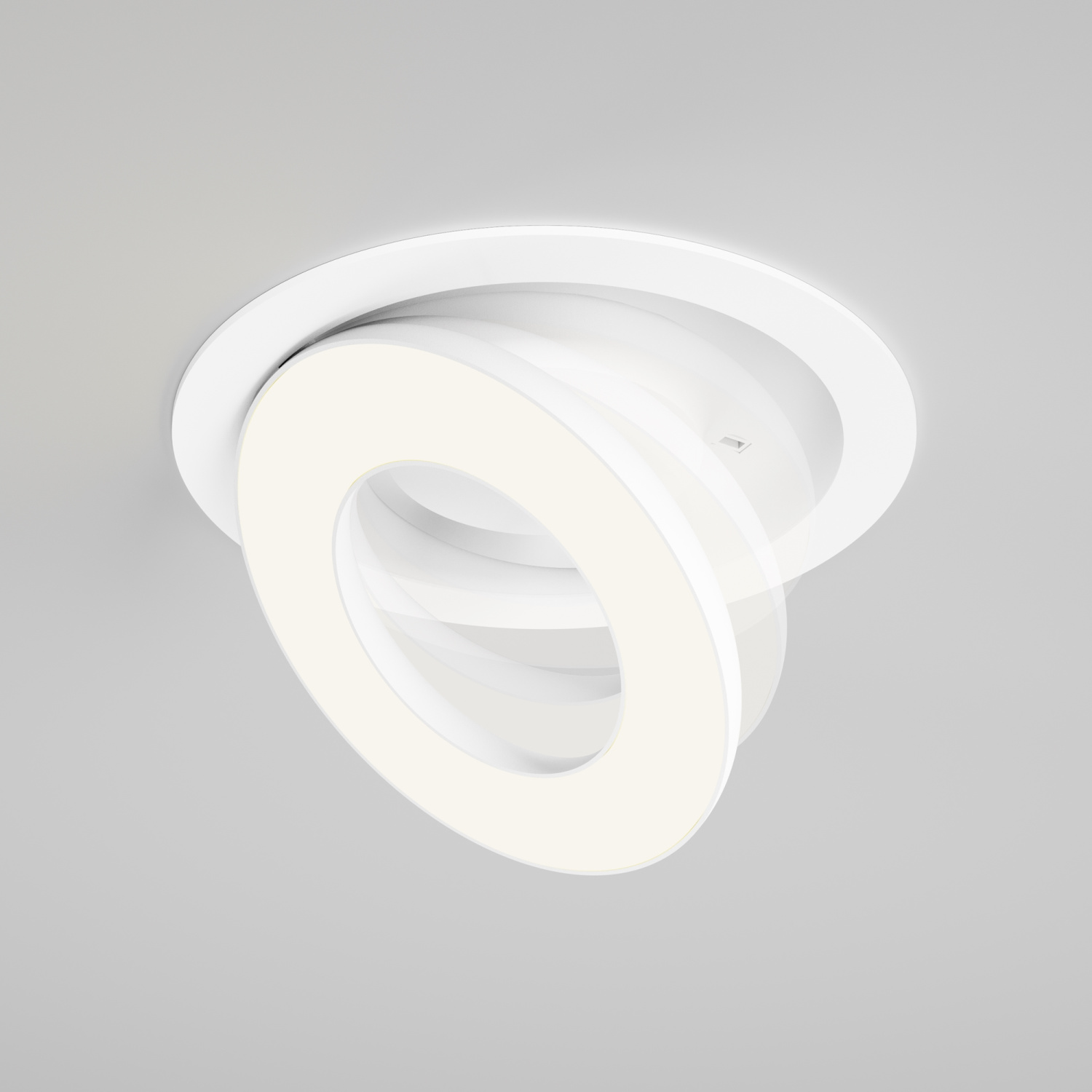 Maytoni Technical Vector Встраиваемый светильник цвет: белый DL102-12W4K-W