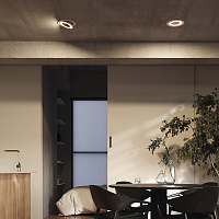 Maytoni Technical Vector Встраиваемый светильник цвет: белый DL102-12W4K-W