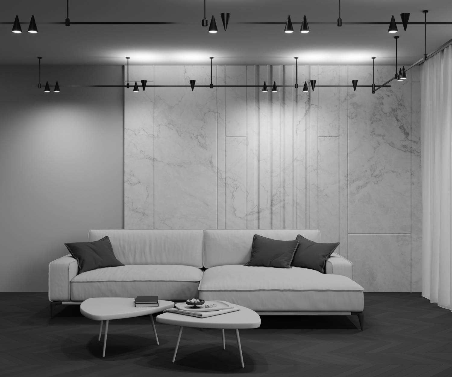 Maytoni Technical Keila Трековый светильник цвет: черный TR146-1-5W4K-B