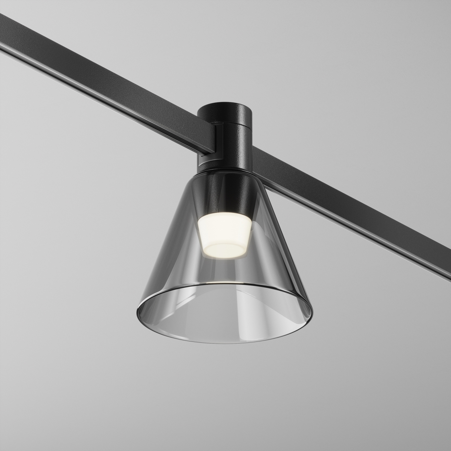 Maytoni Technical Bianca Трековый светильник цвет: черный TR147-1-3W4K-B