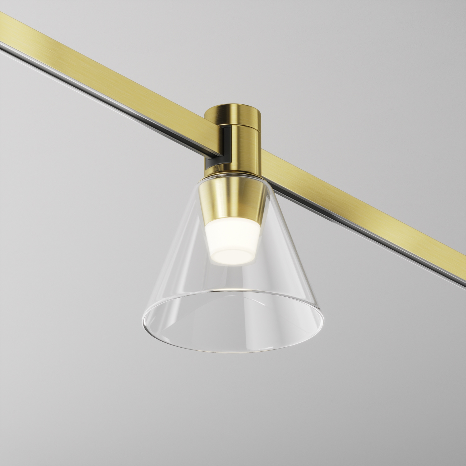 Maytoni Technical Bianca Трековый светильник цвет: латунь TR147-1-3W4K-BS