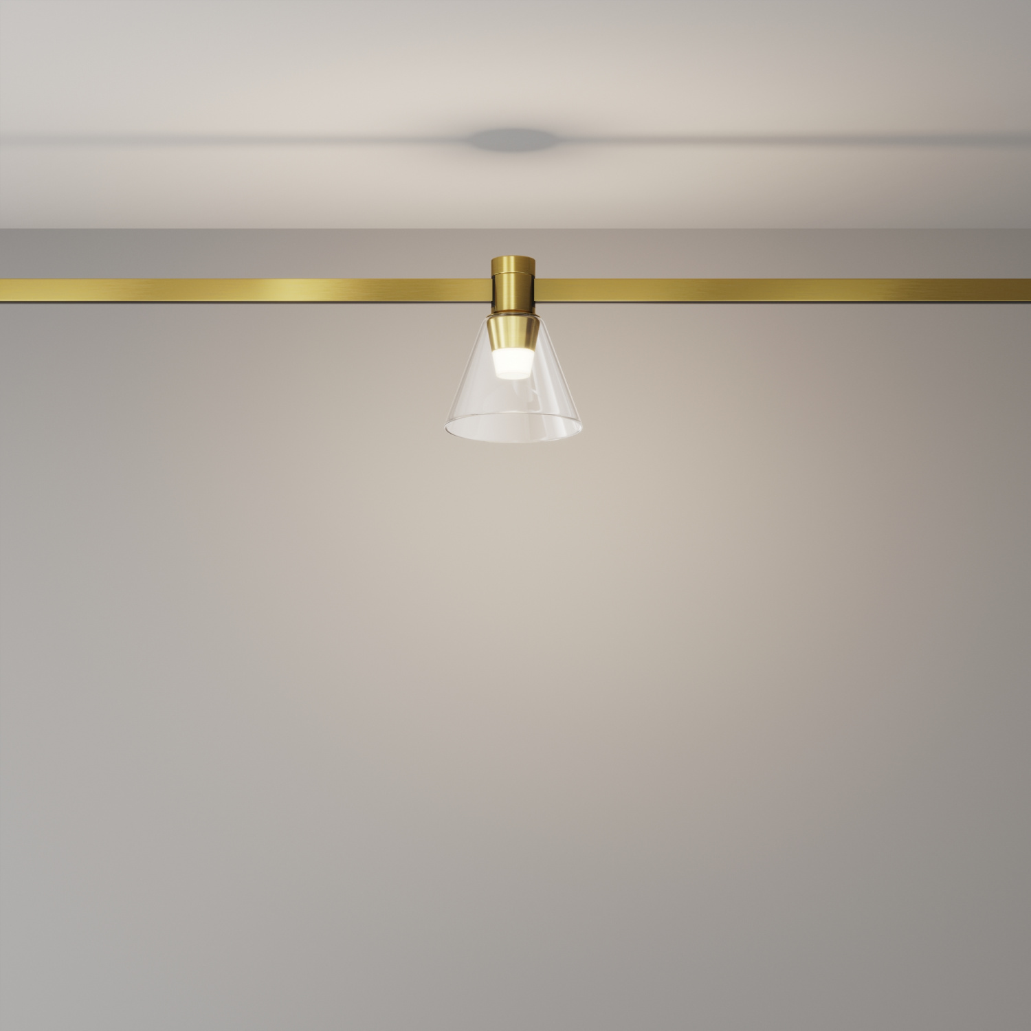 Maytoni Technical Bianca Трековый светильник цвет: латунь TR147-1-3W4K-BS