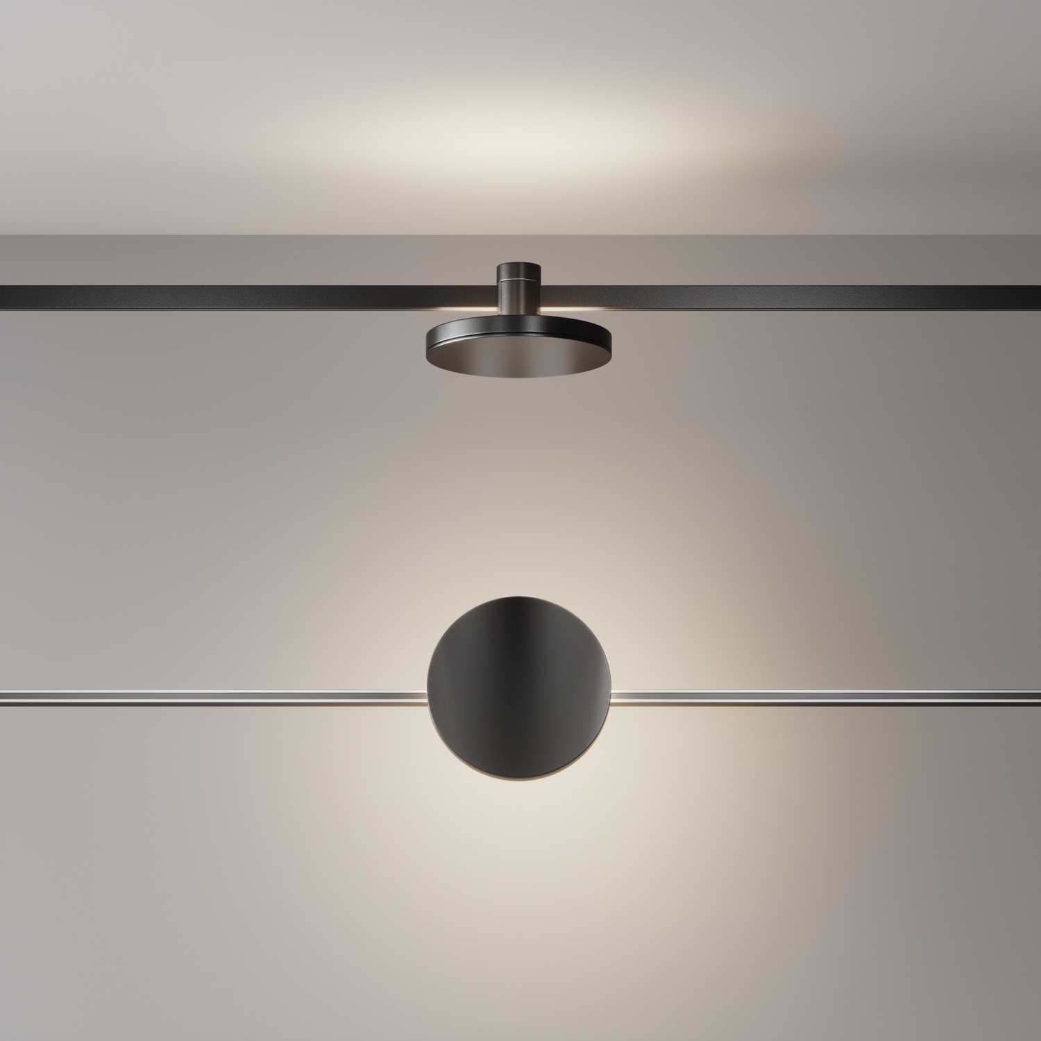 Maytoni Technical Plato Трековый светильник цвет: черный TR152-1-7W4K-B