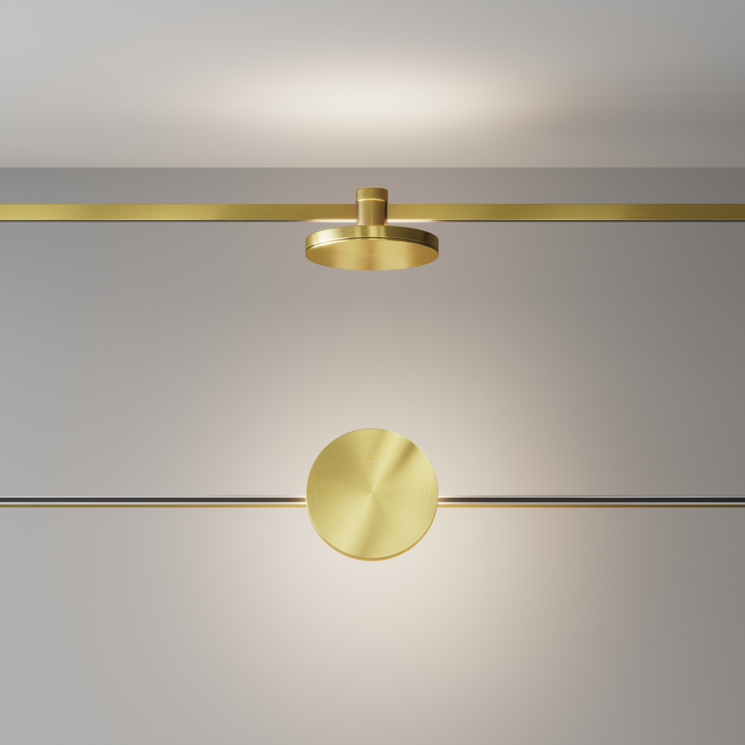 Maytoni Technical Plato Трековый светильник цвет: латунь TR152-1-7W4K-BS