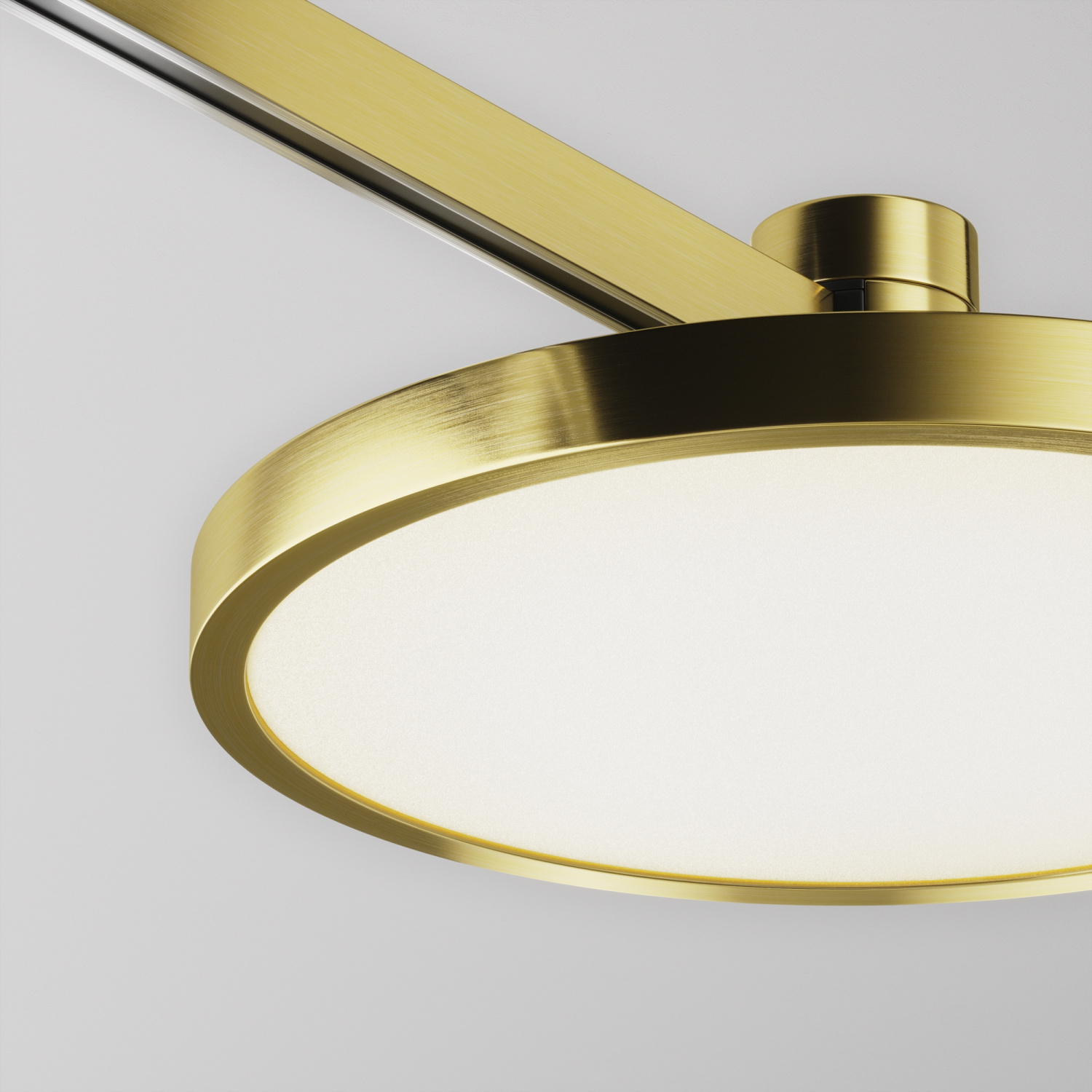 Maytoni Technical Plato Трековый светильник цвет: латунь TR153-1-10W4K-BS