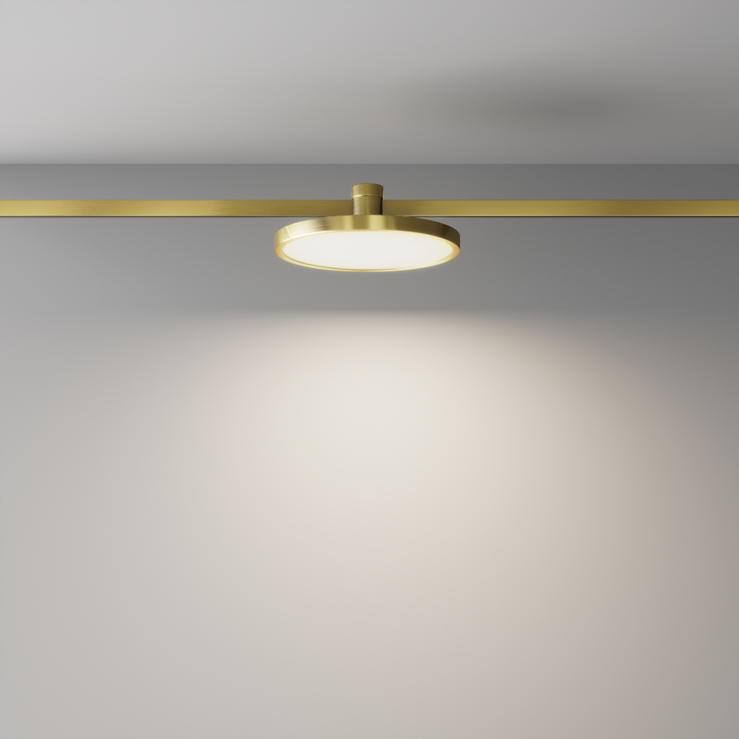 Maytoni Technical Plato Трековый светильник цвет: латунь TR153-1-10W4K-BS