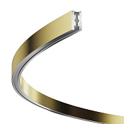 Maytoni Technical Busbar trunkings Flarity Шинопровод накладной/подвесной цвет: латунь TRX154-2SR-D1200-BS