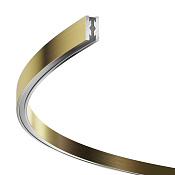 Maytoni Technical Busbar trunkings Flarity Шинопровод накладной/подвесной цвет: латунь TRX154-2SR-D1500-BS