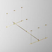 Maytoni Technical Готовая конструкция (набор) цвет: латунь TFC-Flar-H07-BS