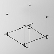 Maytoni Technical Готовая конструкция (набор) цвет: черный TFC-Flar-H08-B