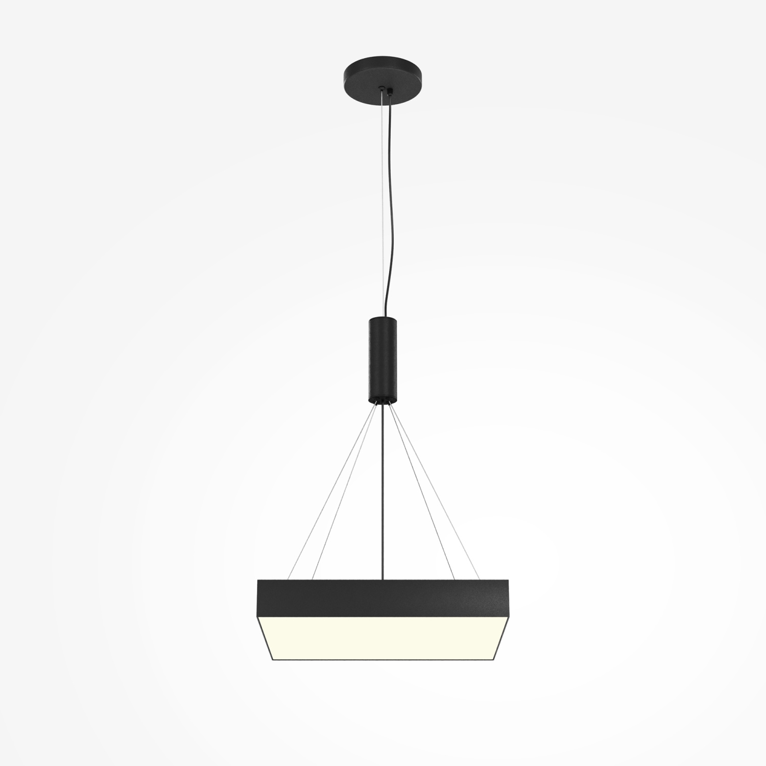 Maytoni Technical Zon Потолочный светильник цвет: черный C032CL-45W3K-SQ-B