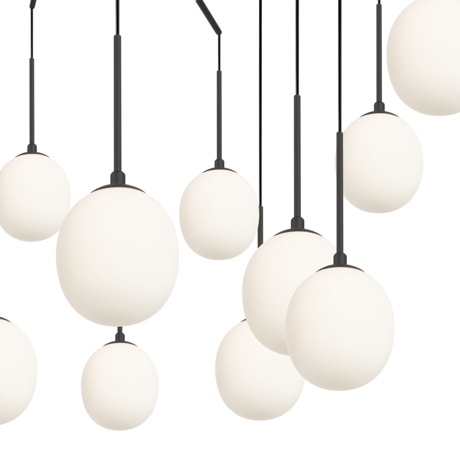 Maytoni Modern Branch Подвесной светильник цвет: черный и золото MOD176PL-16G