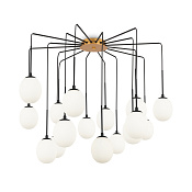 Maytoni Modern Branch Подвесной светильник цвет: черный и золото MOD176PL-16G