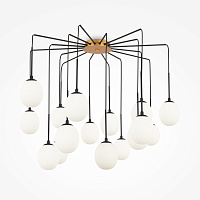 Maytoni Modern Branch Подвесной светильник цвет: черный и золото MOD176PL-16G