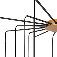 Maytoni Modern Branch Подвесной светильник цвет: черный и золото MOD176PL-16G