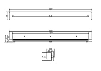 Maytoni Modern Maya Настенный светильник (бра) цвет: хром P091WL-L21CH3K